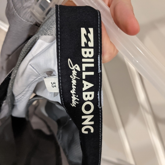 Billabong Submersibles Shorts Men's size 33 Gray Hybrid - Picture 5 of 6